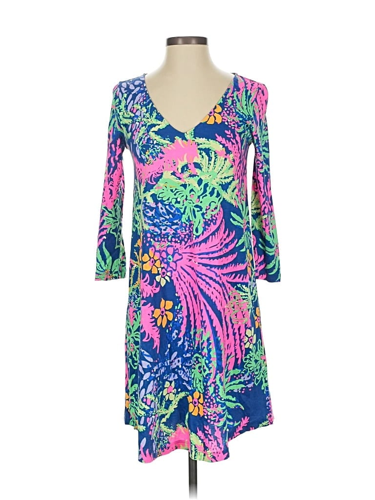 Pre-owned Lilly Pulitzer Casual Dress In Blue