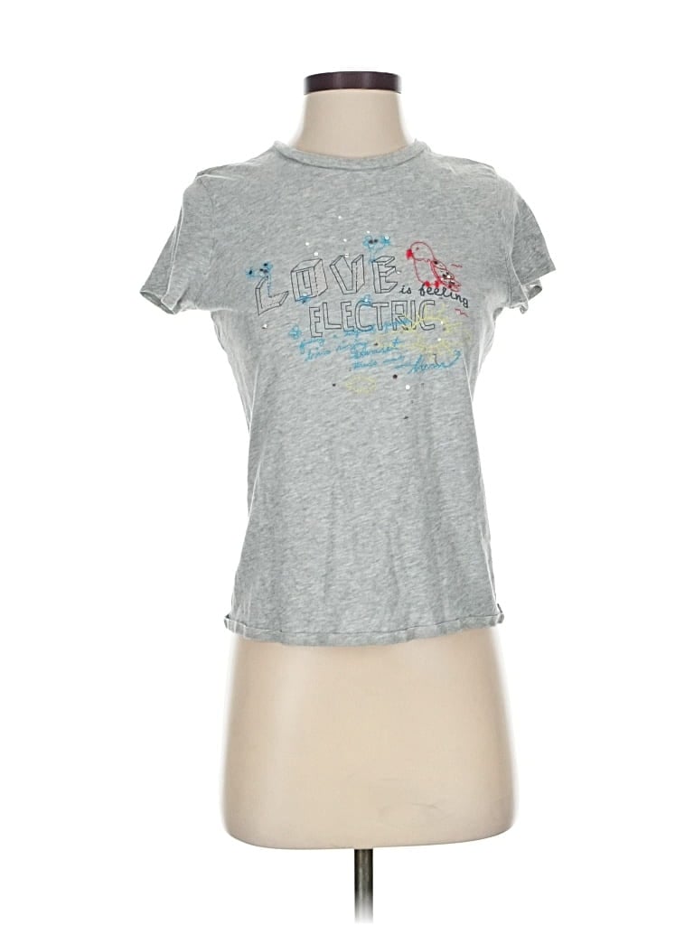 Pre-owned Old Navy Short Sleeve T-shirt In Gray