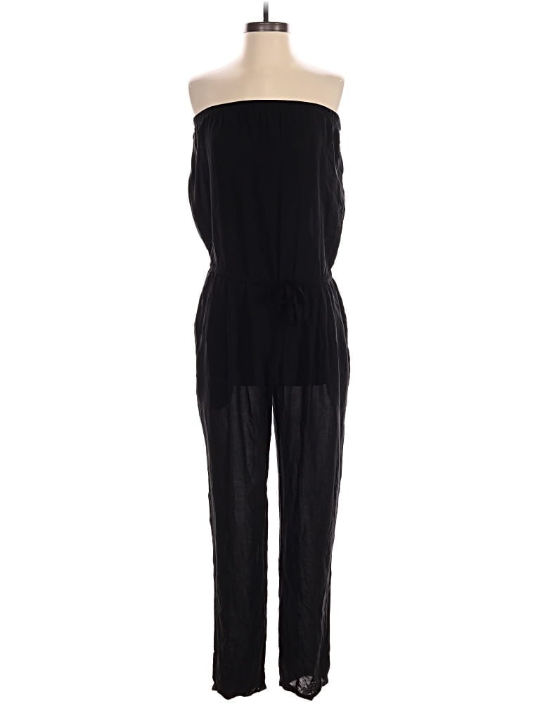 Pre-owned Velvet By Graham & Spencer Jumpsuit In Black
