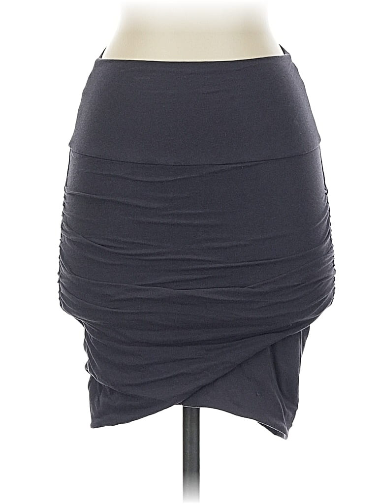 Pre-owned James Perse Casual Skirt In Gray