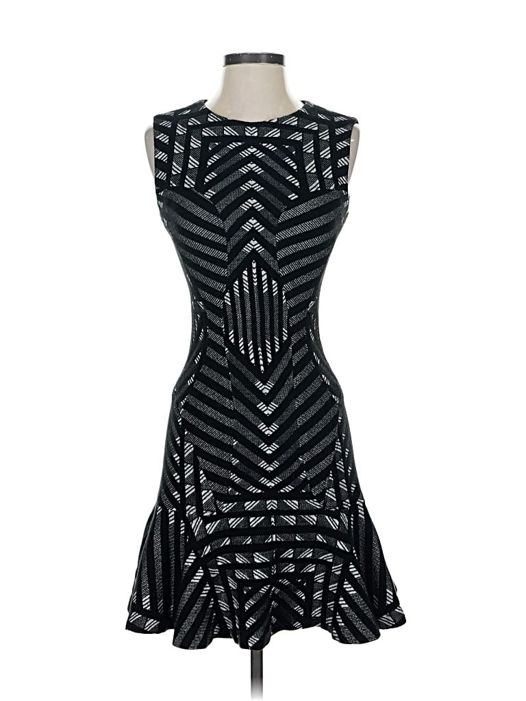 Pre-owned Diane Von Furstenberg Cocktail Dress In Black