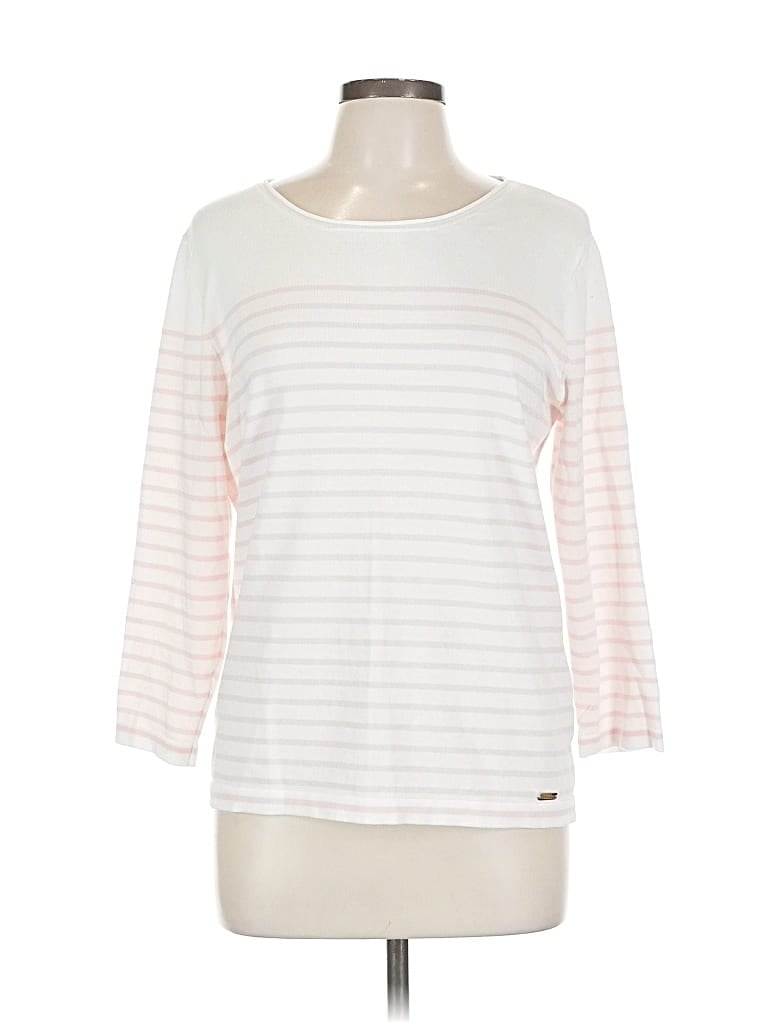 Pre-owned Calvin Klein Sweatshirt In White