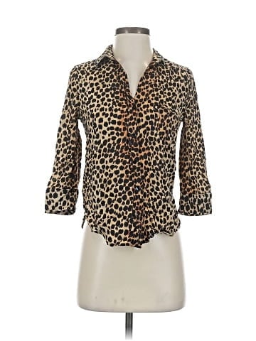 L'Agence 3/4 Sleeve Button-Down Shirt (view 1)