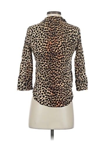 L'Agence 3/4 Sleeve Button-Down Shirt (view 2)