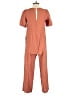 Emery Rose Solid Orange Brown Jumpsuit Size S - photo 2