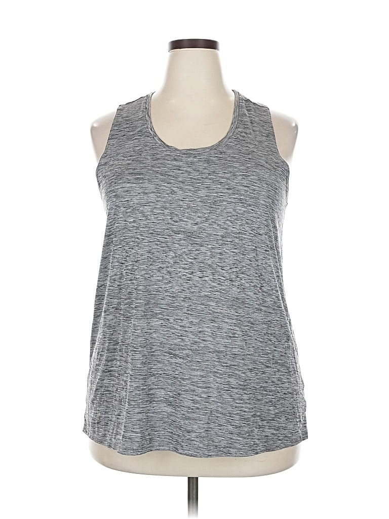 Pre-owned Athletic Works Active Tank Top In Gray