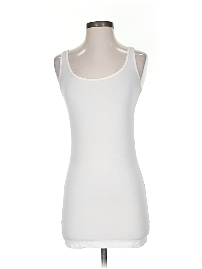 Pre-owned Splendid Tank Top White Strapless Neckline Tops