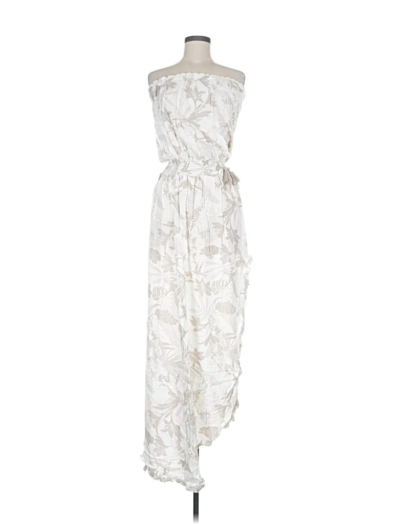 Pre-owned Surf Gypsy Cocktail Dress In White