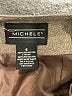 Michele 100% Polyester Solid Brown Casual Skirt Size 6 - photo 4