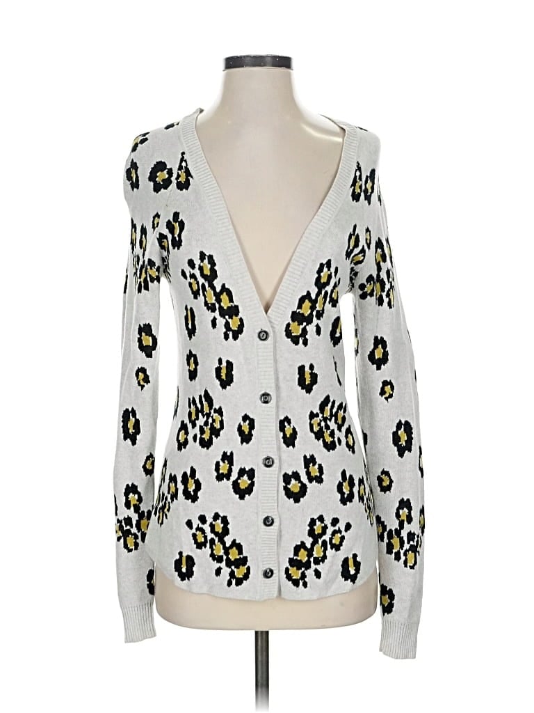 Pre-owned Cabi Cardigan Sweater In White