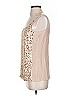 J.Crew Collection 100% Silk Gold Blouse Size 0 - photo 5