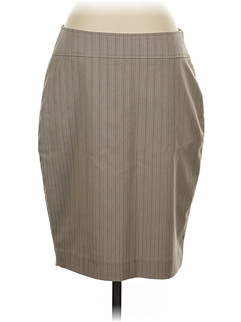 Pre-owned The Limited Formal Skirt In Brown
