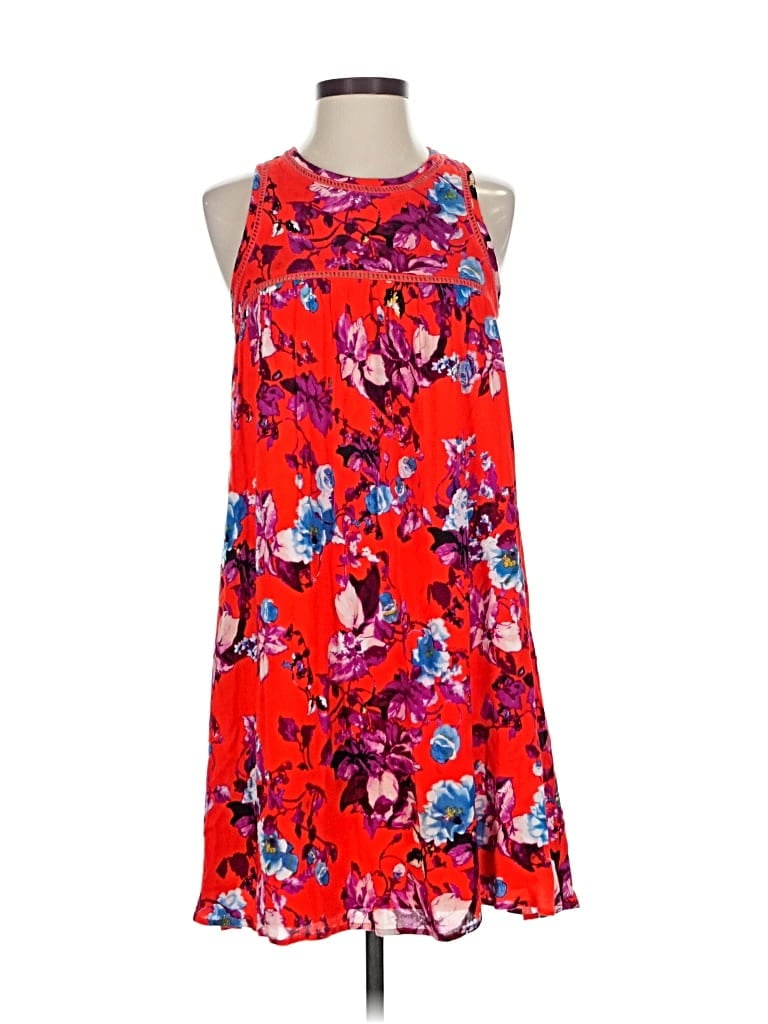 Pre-owned Peach Love Casual Dress In Red