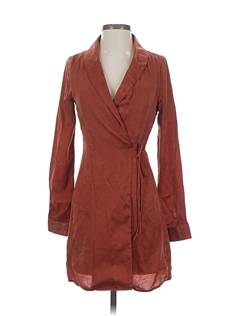 Pre-owned Idem Ditto Cardigan Sweater In Burgundy