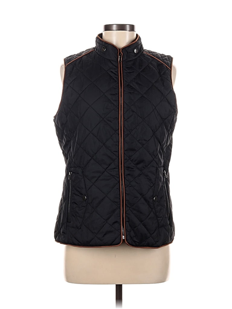 Pre-owned Unbranded Vest In Black