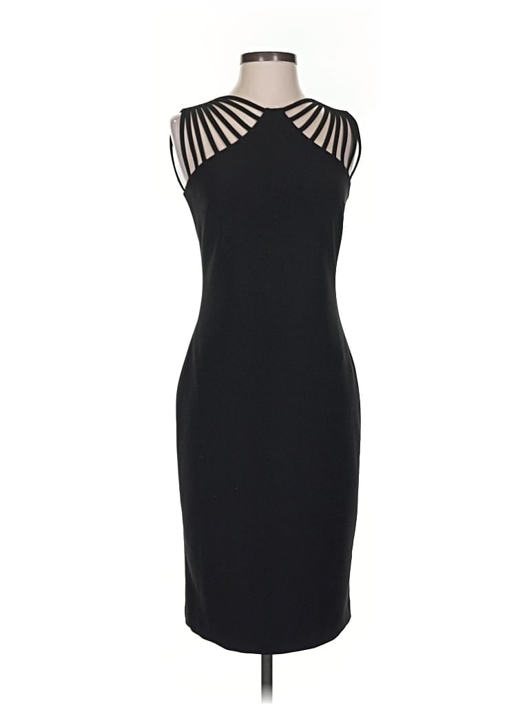 Pre-owned Joseph Ribkoff Cocktail Dress In Black