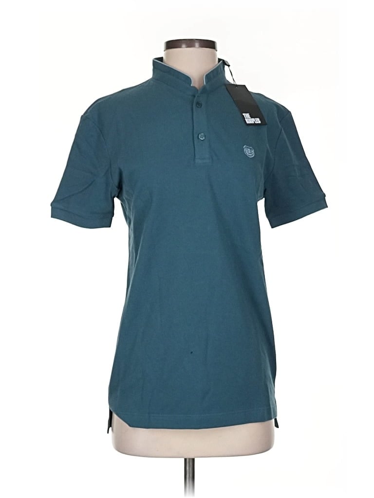 Pre-owned The Kooples Short Sleeve Polo Shirt In Blue