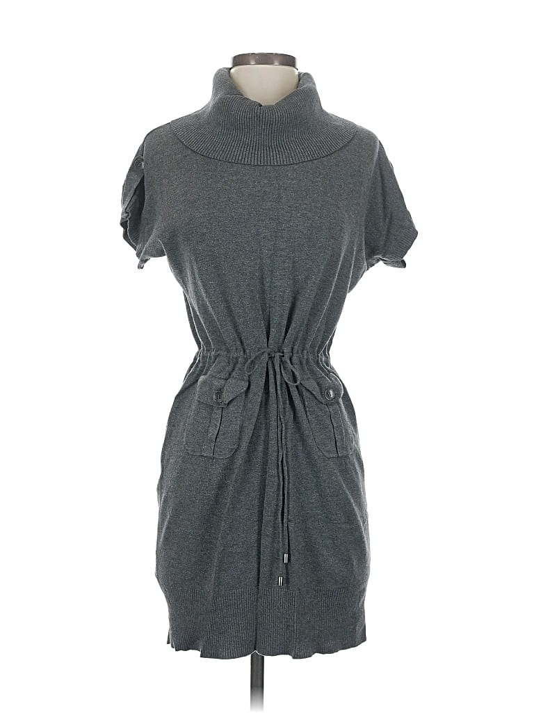 Pre-owned Laundry By Design Casual Dress In Gray