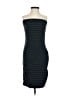Marciano Stripes Black Cocktail Dress Size XXS (estimated) - photo 1