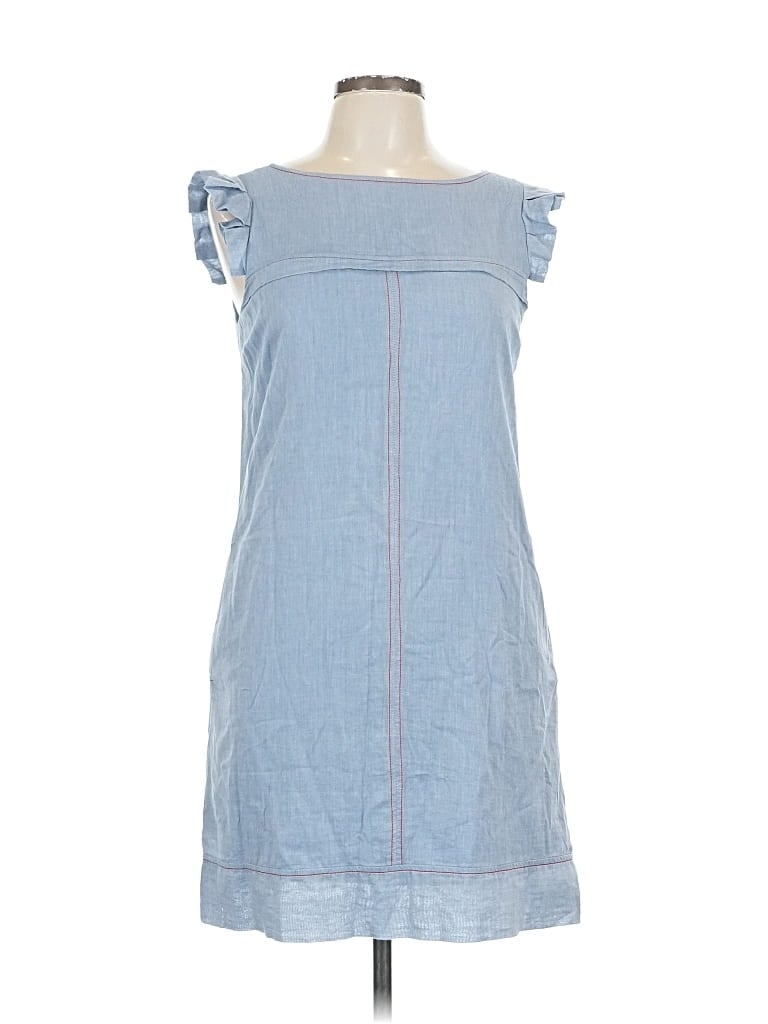 Pre-owned Monteau Casual Dress In Blue