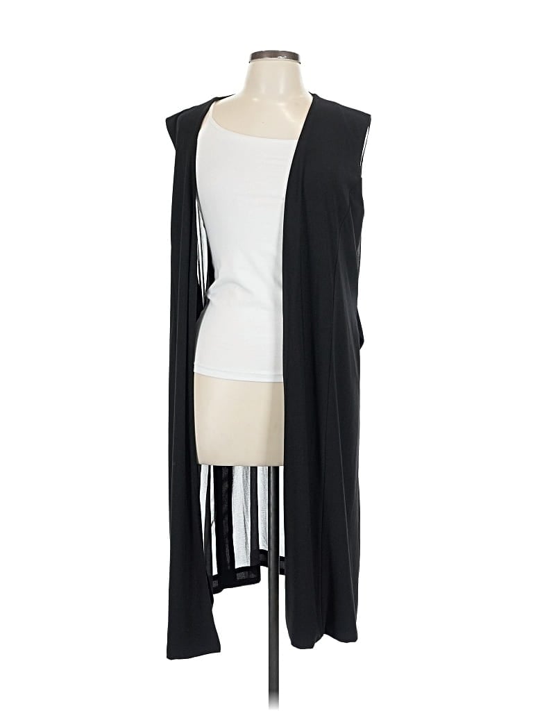 Pre-owned Dkny Kimono In Black