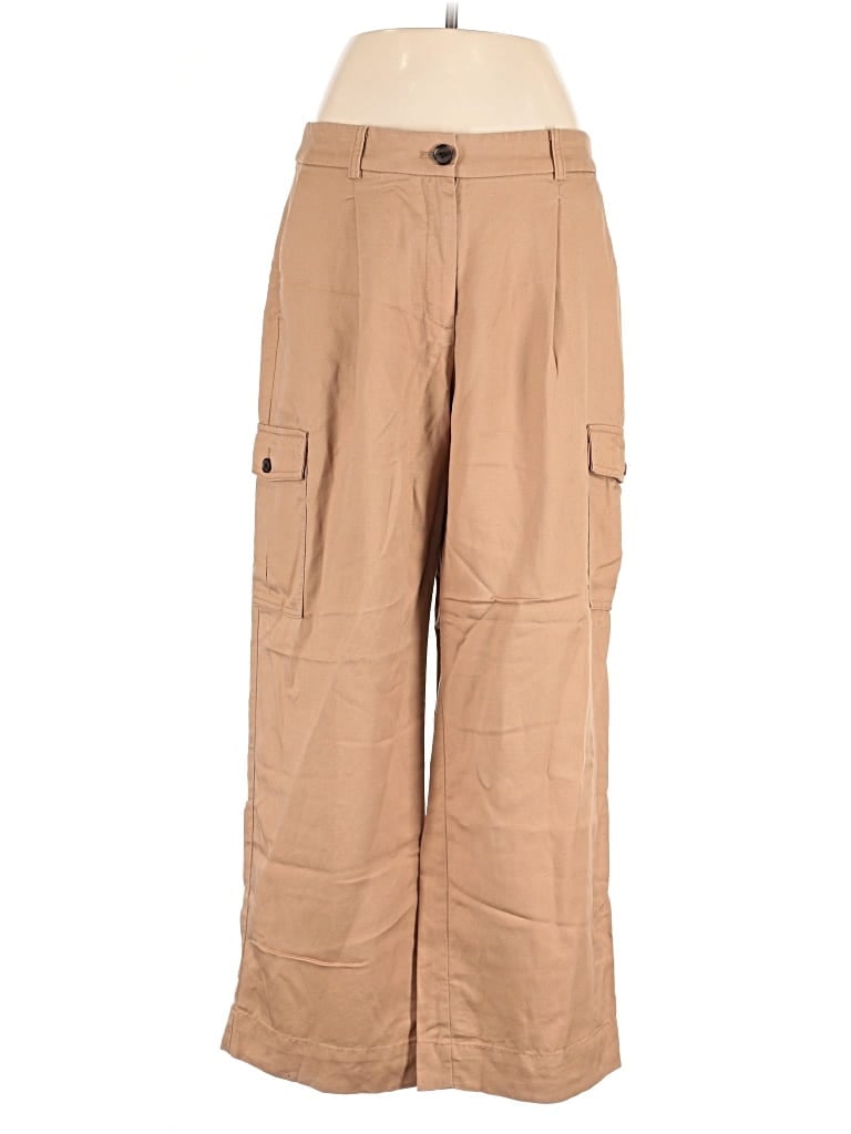Pre-owned Ann Taylor Loft Cargo Pants In Brown