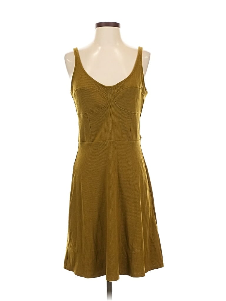 Pre-owned Universal Thread Casual Dress In Brown
