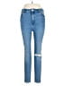 Zara Hearts Blue Jeans Size 10 - photo 1
