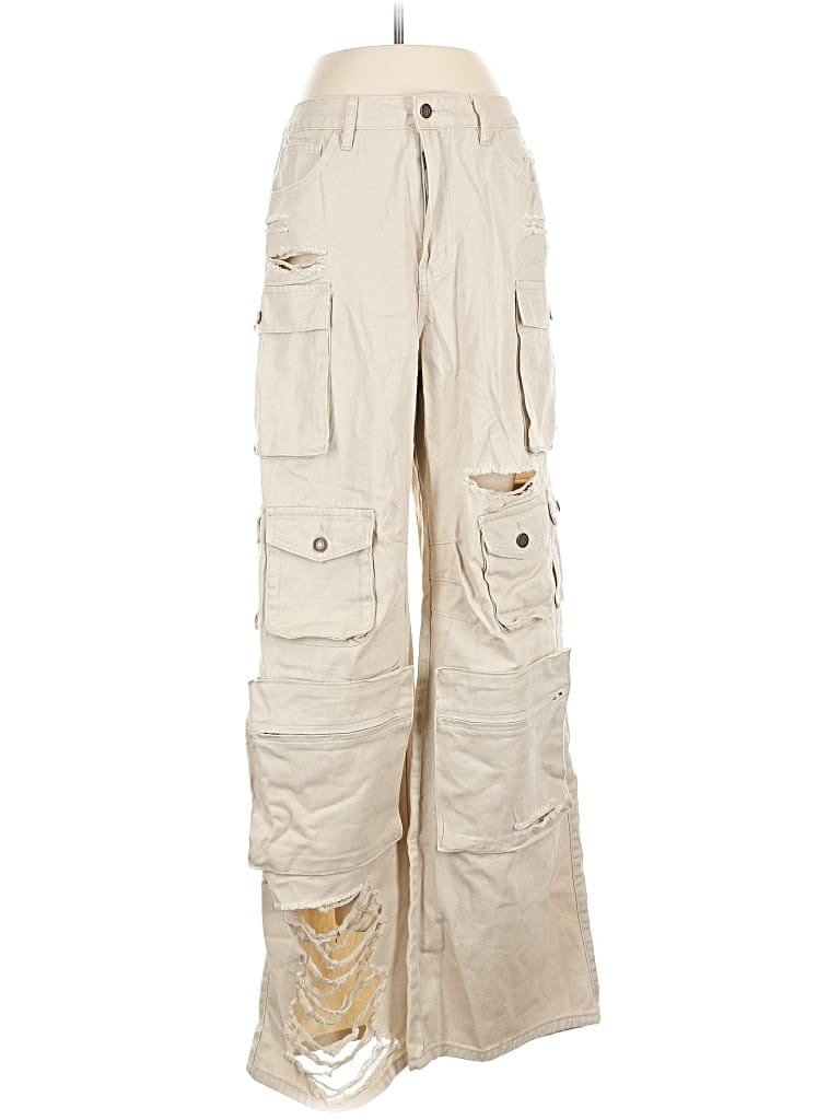 Pre-owned Fashion Nova Cargo Pants In Brown