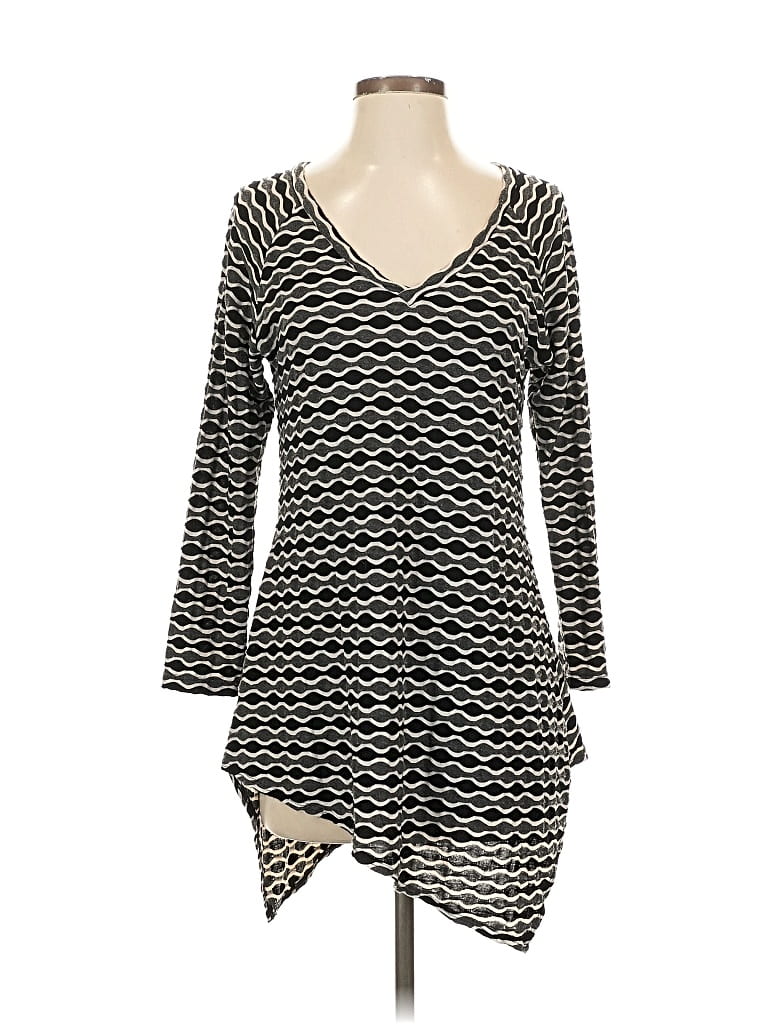 Pre-owned Tianello Casual Dress In Gray