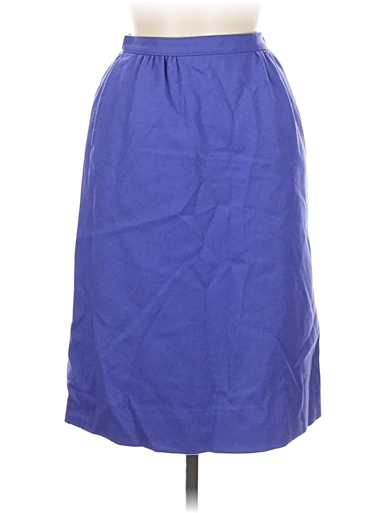 Pre-owned Pendleton Formal Skirt In Blue