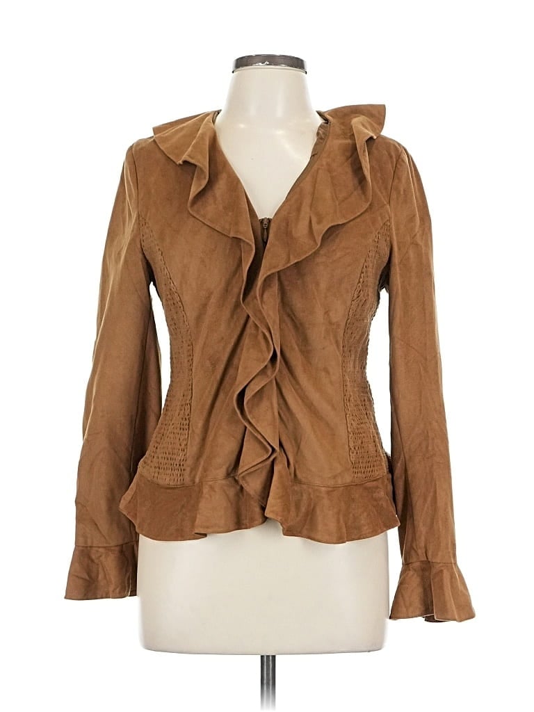 Pre-owned Jones New York Signature Jacket In Brown