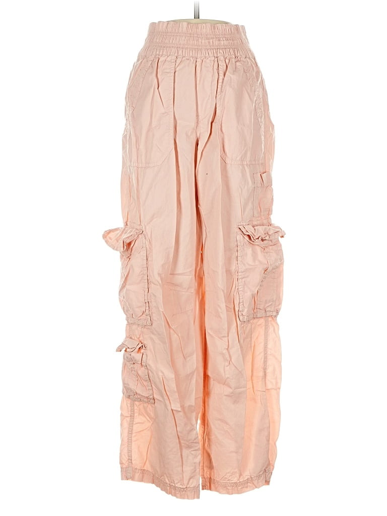 Pre-owned Aerie Cargo Pants In Pink