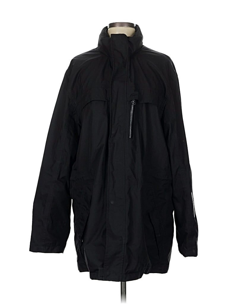 Pre-owned Cole Haan Raincoat In Black