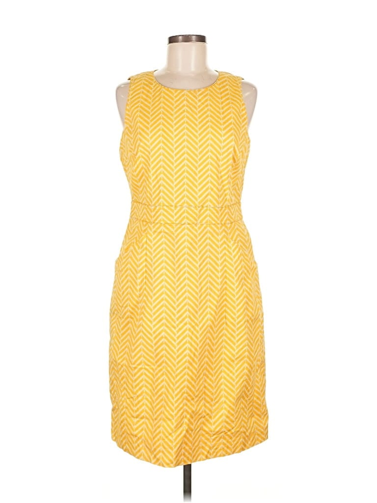 Pre-owned Tory Burch Casual Dress In Yellow