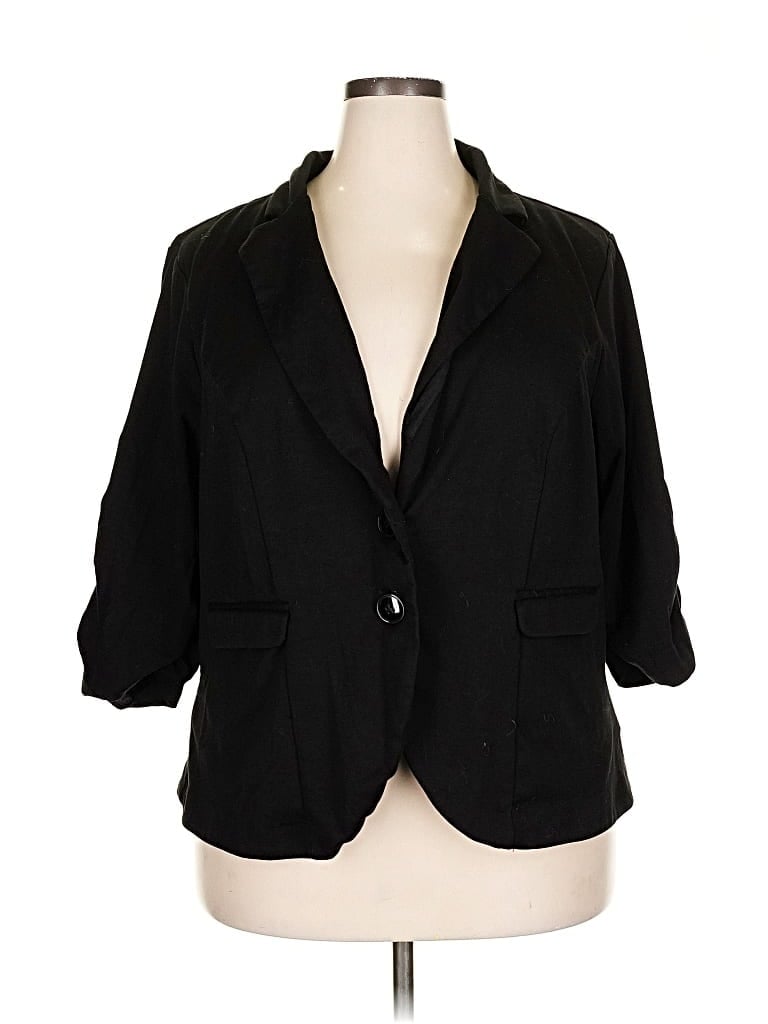 Pre-owned Torrid Cardigan Sweater In Black