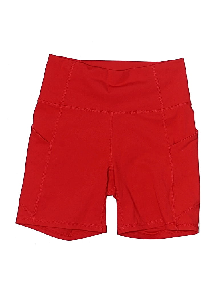 Pre-owned Fabletics Athletic Shorts In Red
