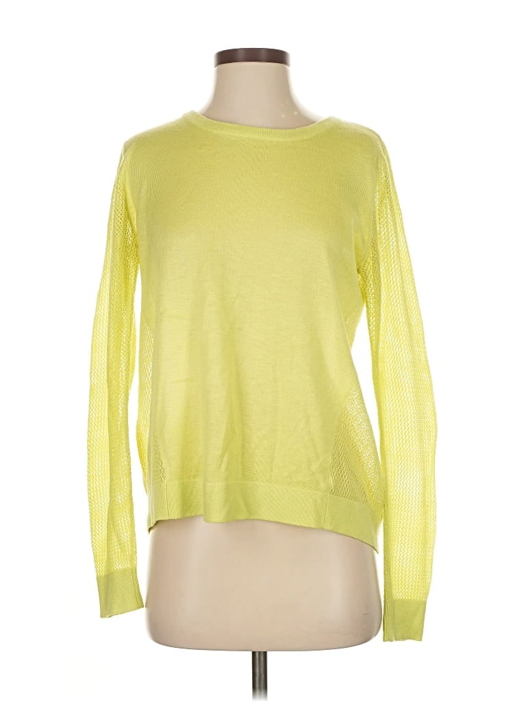 Pre-owned Cabi Pullover Sweater In Yellow