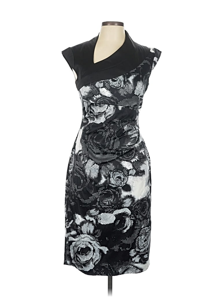 Pre-owned Karen Millen Cocktail Dress In Black