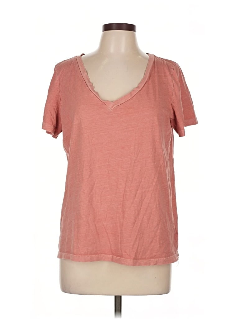 Pre-owned Gap Short Sleeve T-shirt In Pink