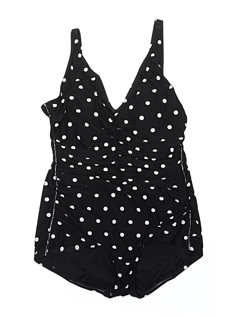 Pre-owned Gabar One Piece Swimsuit In Black