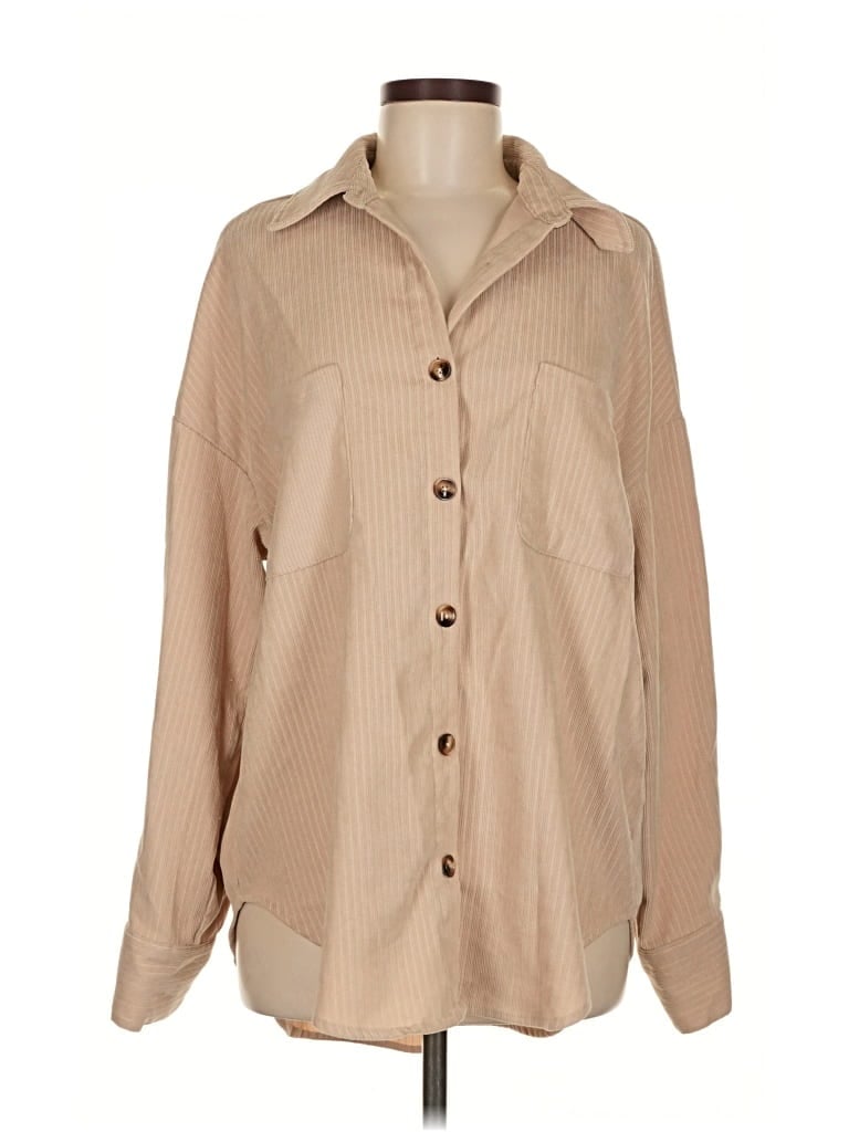Pre-owned Shein Jacket In Brown