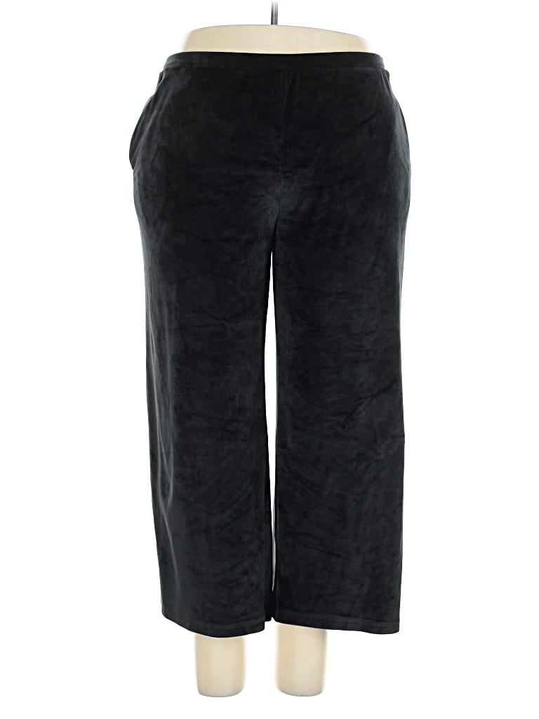 Pre-owned Charter Club Casual Pants In Black
