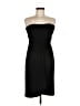 Jennifer Lopez Solid Black Cocktail Dress Size M - photo 1