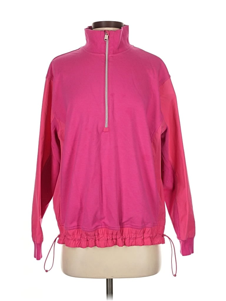 Pre-owned Athleta Pullover Sweater In Pink