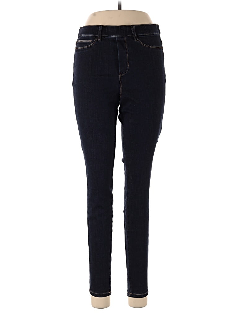 Pre-owned Jjill Jeggings In Blue