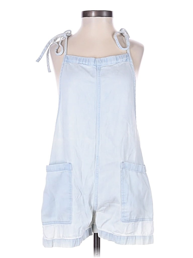 Pre-owned Aerie Romper In Blue