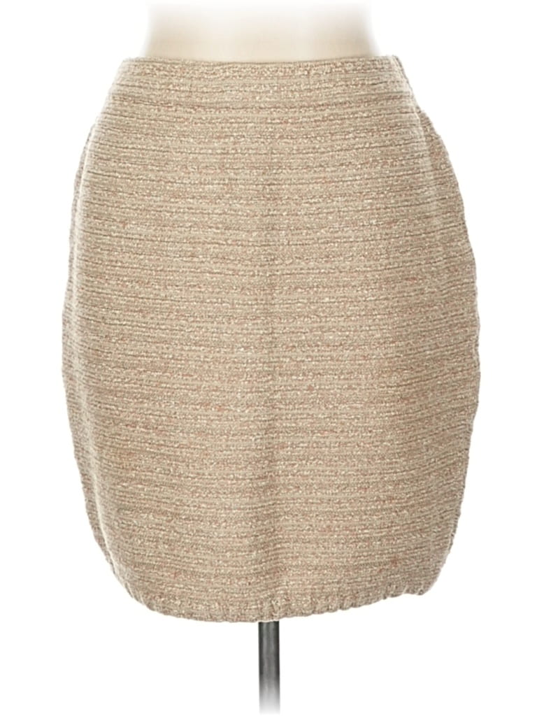 Pre-owned St. John Collection By Marie Gray Casual Skirt In Brown