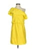 Tibi 100% Silk Yellow Cocktail Dress Size 2 - photo 1