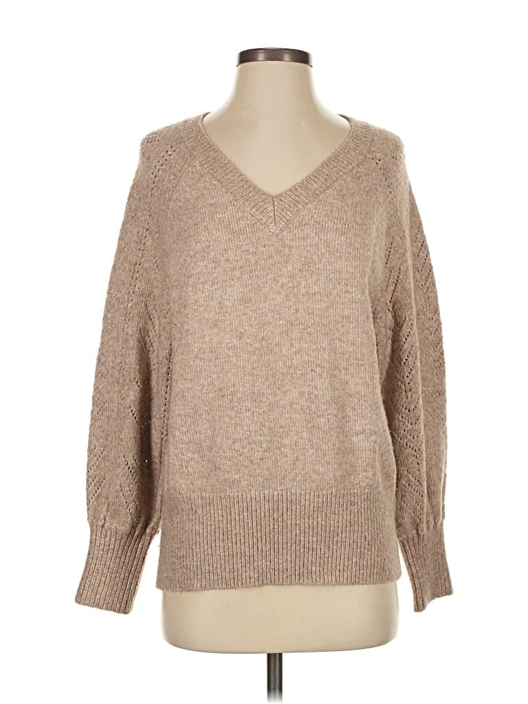 Pre-owned Elie Tahari Pullover Sweater In Brown